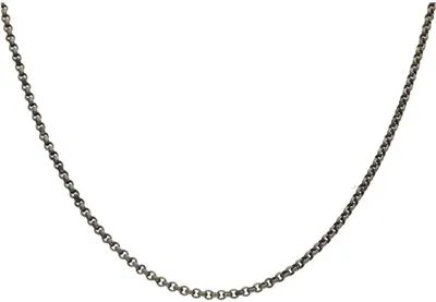 Produktbild von JuwelmaLux Kette für Anhänger 925/000 Sterling Silber geschwärzt JL18-05-0363 Erbs
