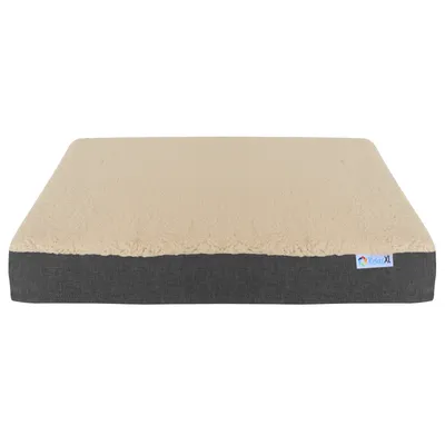 Produktbild von RelaxXL orthopädische Hundematte BOBBY Waschbar, Tragegriff, Anthrazit, Größe XL: 120x75cm