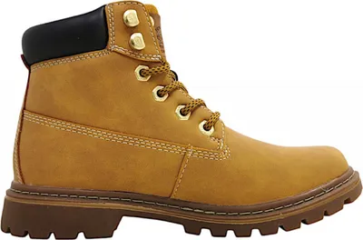 Image de Dockers par Gerli : Bottines à lacets marron pour femmes, style décontracté