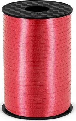 Image de Ruban rouge 0,5 cm, 225 m, 1 pc.