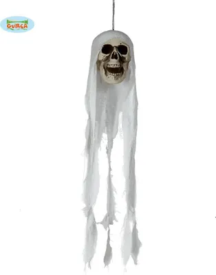 Produktbild von Totenkopf zum Aufhängen ca. 70cm lang