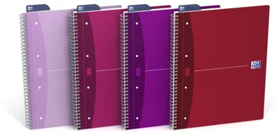Produktbild von Oxford 100102978, Einfarbig, Pink, Fuchsie, Rot, A4, Matt, 90 g/m², Universal