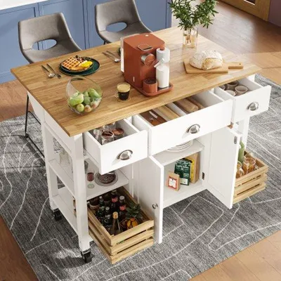 Image de Table d'angle multifonctionnelle avec plateau et structure en bois, de dimensions 120x45x90 cm, de couleur blanche