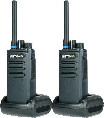 Immagine prodotto di Walkie-talkie DMR, portatile professionale a lunga distanza, radio bidirezionale supereterodina, con funzione di ripetitore, batteria da 2500mAh, radio digitale portatile