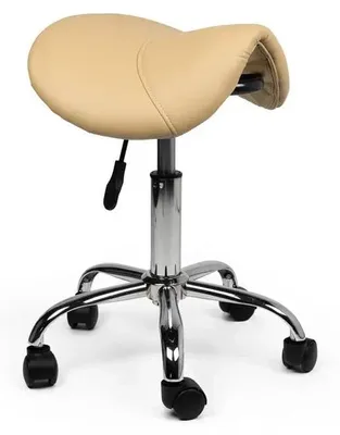 Produktbild von Sattelhocker Beige Auf Räder