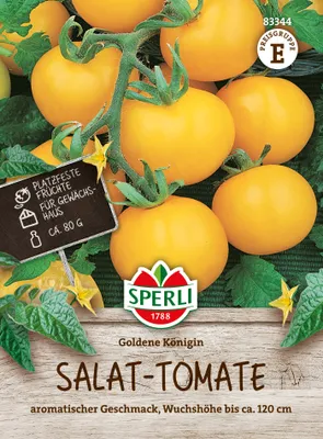 Produktbild von SPERLI Tomatensamen Goldene Königin Solanum lycopersicum 35 Pflanzen
