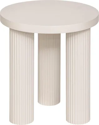 Produktbild von Runder Couchtisch TELLA, cremefarben, Ø 40 cm