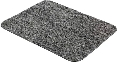 Produktbild von ASTRA 601/3540 Fussmatte, saugfähig, 100% Baumwolle, 60 x 75 cm, waschbar, anthrazit (1 Stück)