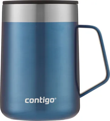Immagine prodotto di Tazza termica ContiGo! Streeterville da 420 ml con manico - Blu