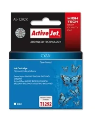 Obrázok produktu pre Activejet AE-1292R, Vysoký (XL) výnos, Azúrová, Atrament na báze farby, 9 ml, 1 kusov, Balenie po jednom kuse