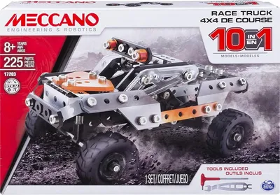 Produktbild von MECCANO 10 in 1 Model Truck Set Auto Spielzeug Trucks Modellbausatz
