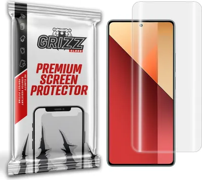 Produktbild von Hydrogel-Folie GrizzGlass Hydrofilm für Xiaomi Redmi Note 13 Pro 4G