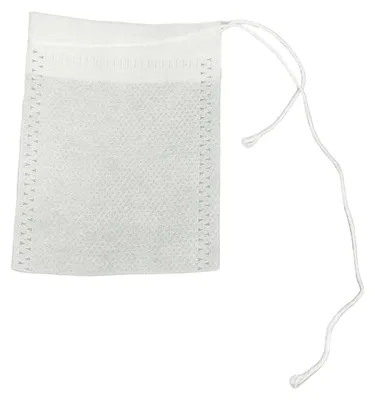 500 leere Teebeutel mit Zugband für losen Tee, Vliesstoff