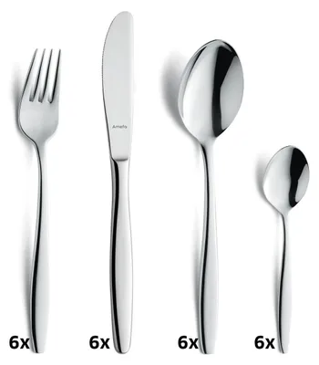 Produktbild von Amefa 24-tlg. Besteckset FLORENCE