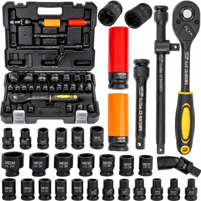 Obrázek produktu pro JCB Sada nástrčných klíčů 32 dílů 1/2" Cr-Mo