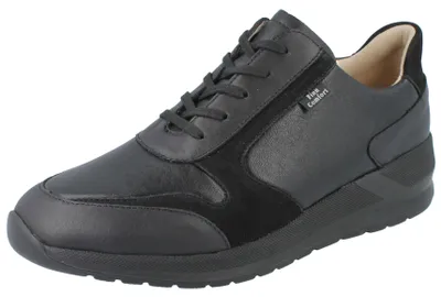 Produktbild von FINN COMFORT FinnStretch Mori Damen Halbschuhe schwarz Glattleder - Größe: UK 8,5