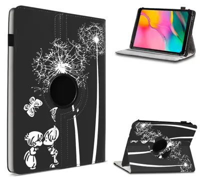 Produktbild von Tablet Tasche für Samsung Galaxy Tab A 10.1 2019 Hülle Schutzhülle 360° DrehbarFarben:Motiv 12