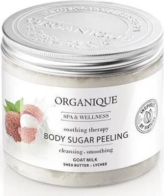 Obrázok produktu pre Organique Upokojujúce Kozie Mlieko Kojący Peeling Cukrowy 200Ml
