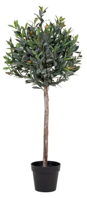 Image de Olivier artificiel vert H 120 cm