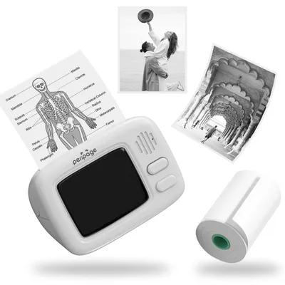 Image de Imprimante portable Mini imprimante thermique - Bluetooth - 242 g - Noir