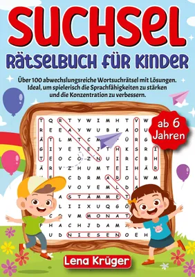 Produktbild von Suchsel Rätselbuch für Kinder ab 6 Jahren