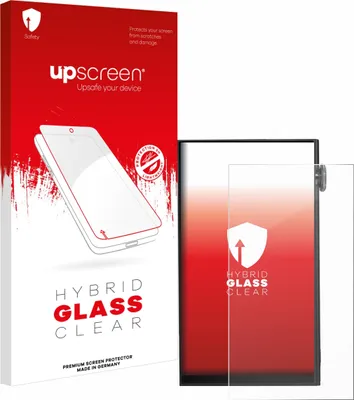 Produktbild von upscreen Schutzglas für iBasso DX180 Schutzfolie Panzer Folie Glas Display Schutz klar