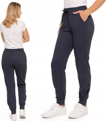 Immagine prodotto di Moraj | Pantaloni da donna - Taglia L - Pantaloni da jogging grigi - Pantaloni sportivi - Pantaloni in viscosa