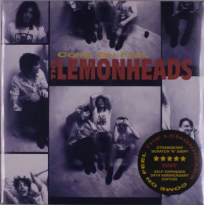 Produktbild von The Lemonheads: Come On Feel (30th Anniversary Expanded Edition) (Strawberry Scratch N Sniff Vinyl)