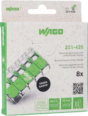 Obrázok produktu pre Wago 221-425/995-008, 30 mm, 18,8 mm, 8,6 mm, 144 kusov