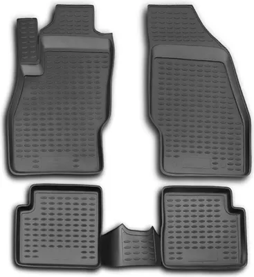 Zdjęcie produktu dla 2006-2014 Opel Corsa D dywaniki podłogowe TPE czarne 4 szt