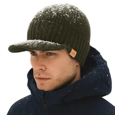 Image de Bonnet imperméable en Laine avec doublure en polaire