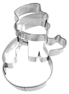 Produktbild von BIRKMANN Ausstechform Schneemann, 8 cm, Edelstahl, mit Innenprägung, 191556