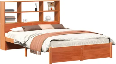 Obrázok produktu pre vidaXL Rám postele s úložným priestorom vo farbe voskovej hnedej 160 x 200 cm