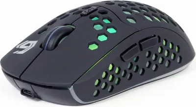 Produktbild von GMB Gaming Wireless Gaming Maus - 6 Tasten, ergonomisch, RGB-Beleuchtung