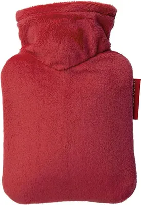 Produktbild von HUGO FROSCH Wärmflasche mini 0,2l tomatenrot