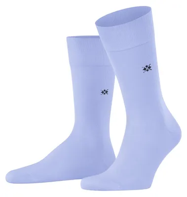 Produktbild von Burlington Herren Socken Dublin M So Baumwolle einfarbig 1 Paar, Blau Light Blue