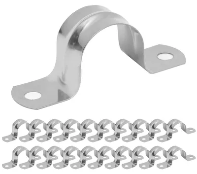 Obrázek produktu pro Svorky na trubky, 20 kusů, pro trubky o průměru 12 mm
