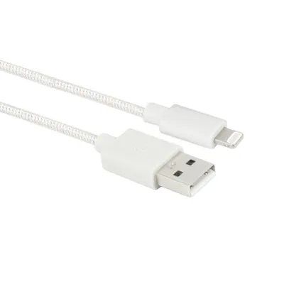 Produktbild von Ewent EW1278 Lightning-Kabel 1 m Weiß