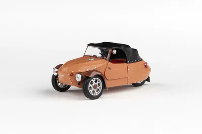 Obrázek produktu pro Velorex 16/350 (1966) Béžová/Černá/Hnědá ABREX 1:43