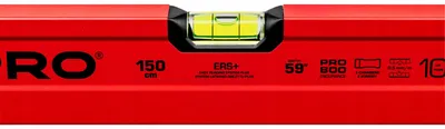 Produktbild von Pro PRO800 Wasserwaage rot mit Magnet 150 cm