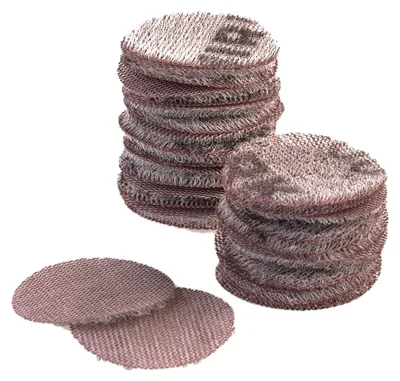 Zdjęcie produktu dla Tarcze MIRKA Abranet Ø 34 mm P80 z siatką i rzepem (50 szt.)