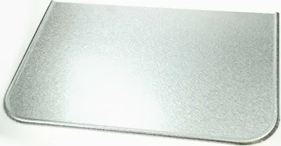 Produktbild von Verzinkt Bodenblech Schmutzblech Ofenblech 600x400 mm Funkenschutz Bodenplatte