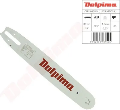 Obrázek produktu pro Vodicí lišta meče Dolpima 325 1,6Mm 38Cm/15 ( 153Slgd025 ) Stihl