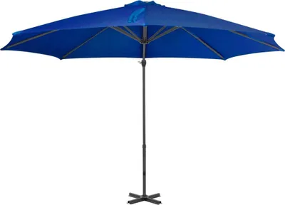 Produktbild von vidaXL Ampelschirm mit Aluminium-Mast 300 cm Azurblau