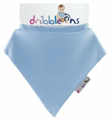 Produktbild von Dribble Ons Classic Baby Blau - Lätzchen