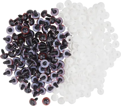 Produktbild von VBS XXL Bärenaugen "Ø 14 mm", 100 Stück