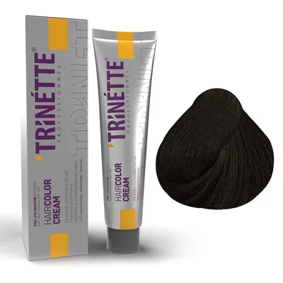 Produktbild von Trinette No.6.0 Intensives Dunkelbraun – Permanente Haarfarbe Creme 100 ml