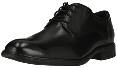 Produktbild von CLARKS Schnürschuhe Steadwell Lace mit bequemem, geformtem Fußbett 1216 Black Leather 46
