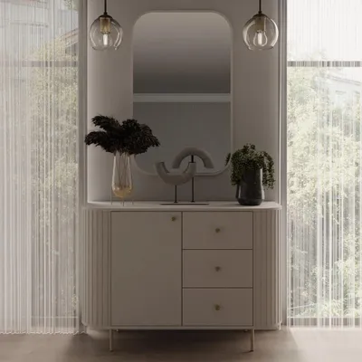 Produktbild von NYRA Kommode mit Schubladen – beige