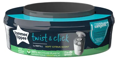 Produktbild von Tommee Tippee Twist & Click X1 W Ersatz Weiß  Weiß One Size